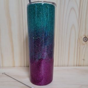 Glitter tumbler